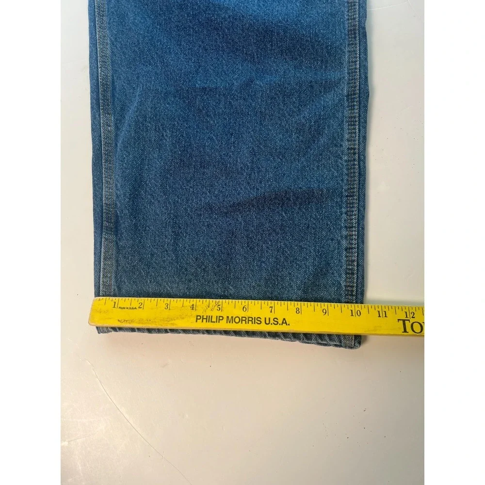 Rocx‎ Men's Carpenter Jeans 58x30 Blue Cotton Straight Workwear W58 L30
